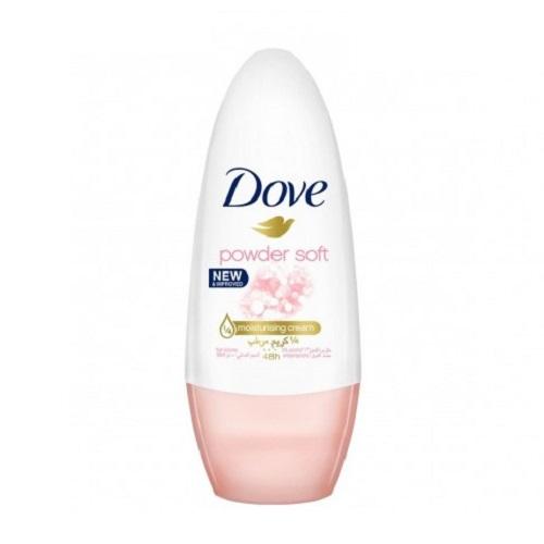 Dove Powder Soft Antiperspirant Deodorant Roll-On For Women 50ml
