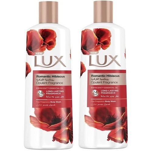 Lux Romantic Hibiscus Body Wash 250ml 2Pcs