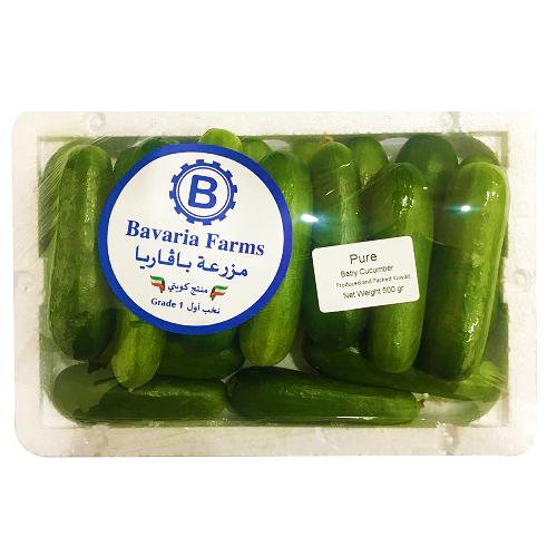 Fresh Organic Kuwaiti Baby Cucumber 500g