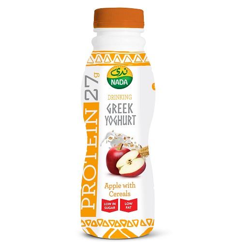 Nada Greek Yogurt Drink with Apple Oatmeal and Cinnamon 330ml