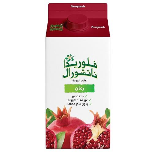 فلوريدا ناتشورال عصير رمان بدون اضافة سكر 1.6لتر