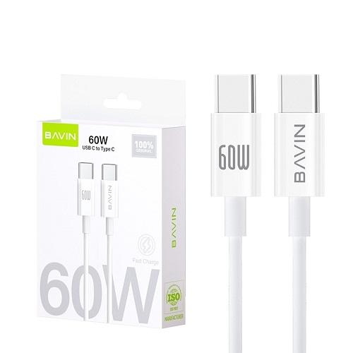 Bavin Type C Cable 60W 1Meter Model No.CB274-CTOC