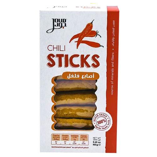 Joud Baked Wheat Sticks with Chili 160g