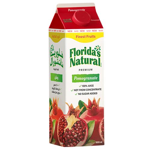 Florida Natural Pomegranate Juice Sugar Free 900ml