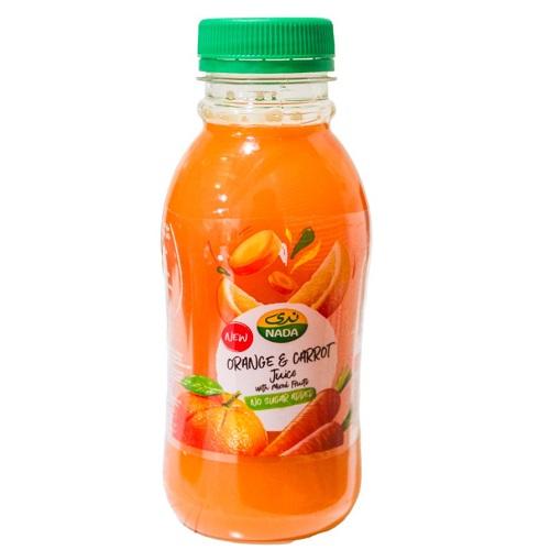 Nada Orange and Carrot Juice with Mixed Fruits No Added Sugar 300ml