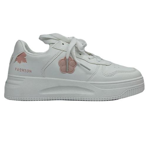 Fashion Women Shoes White and Pink Model No.A116