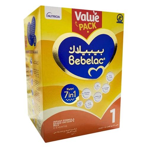 بيبيلاك 1 تركيبة حليب لتعزيز النمو الصحي للرضع من الولادة الي 6اشهر 1200جم