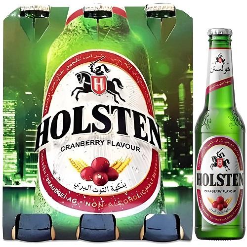 Holsten Malt Beverage Cranberry Flavor 330ml 6Pcs