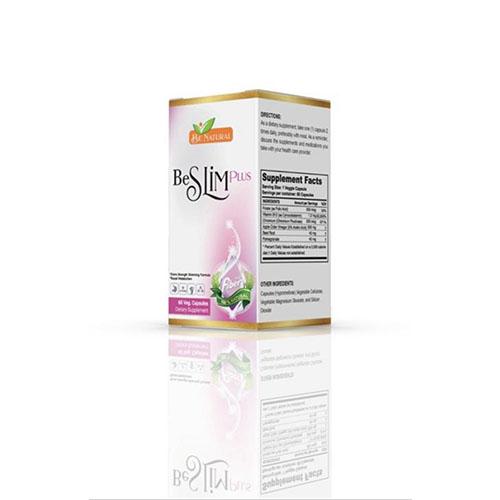 Be Natural Be Slim Plus for Weight Loss 60Veg Capsules