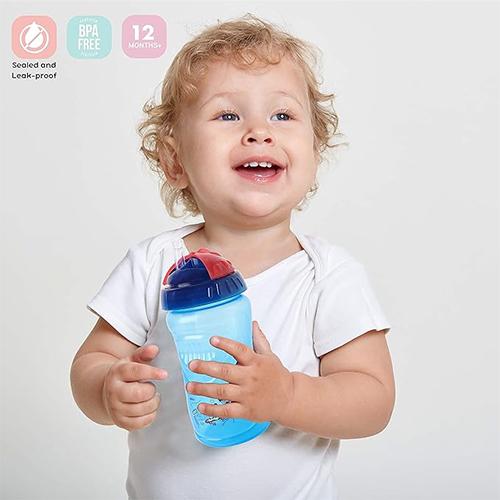 ميكي كوب للاطفال بماصة 360مل موديل رقم.TRHA1705