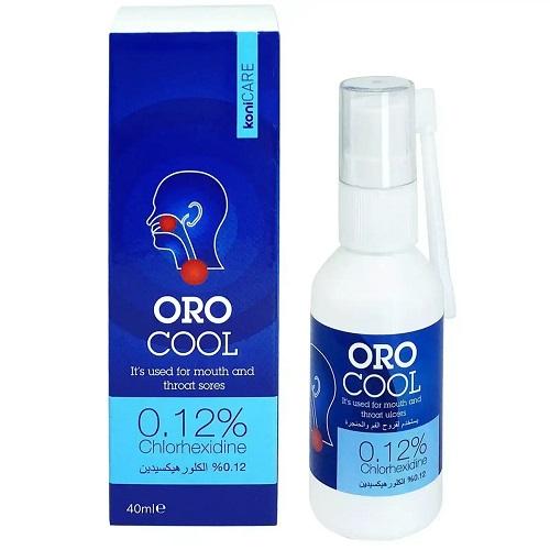 Oro Cool Mouth Throat Spray 0.12% 40ml