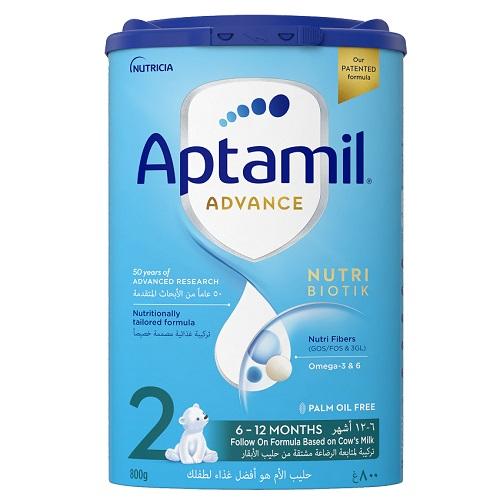 Aptamil Advance 2 Milk Formula to Healthy Growth for Infant from6to12Months 800g