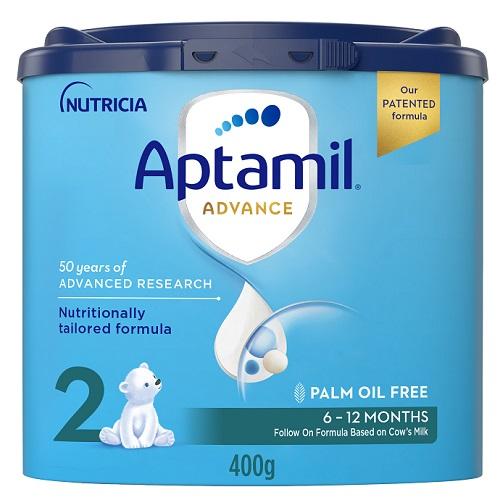 Aptamil Advance 2 Milk Formula to Healthy Growth for Infant from6to12Months 400g