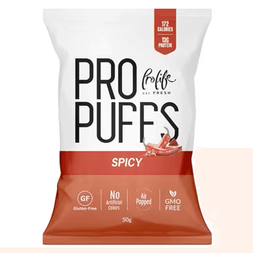 Prolife Protein Puffs Spicy Pepper Flavored 50g