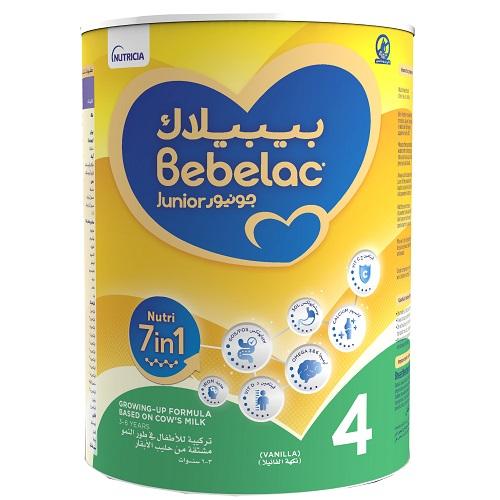 بيبيلاك جونيور 4 تركيبة حليب للنمو الصحي للاطفال من3الي6سنوات بالفانيلا 400جم