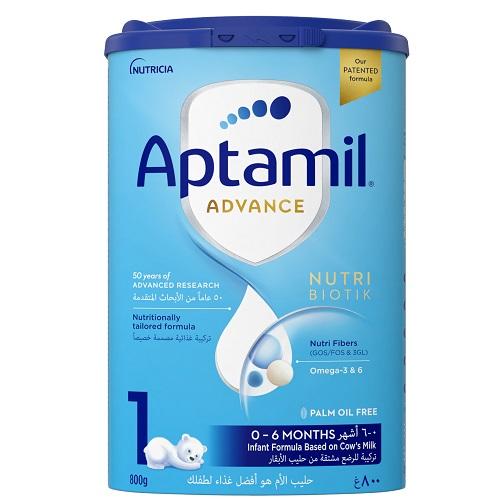 Aptamil Advance 1 Milk Formula to Healthy Growth for Infant from Birth to6Months 800g