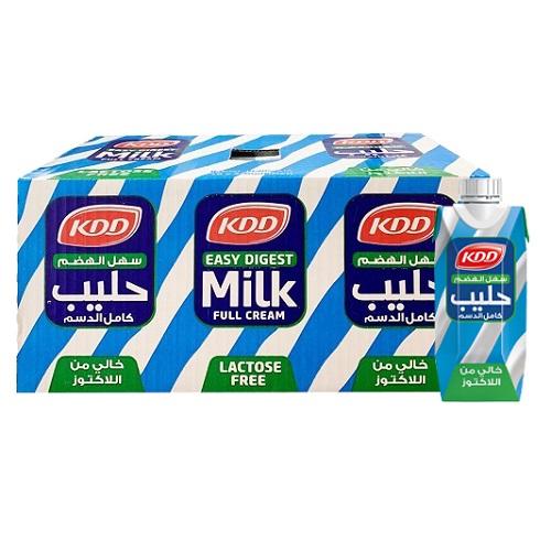 KDD Lactose Free Full Cream Milk 250ml 18Pcs