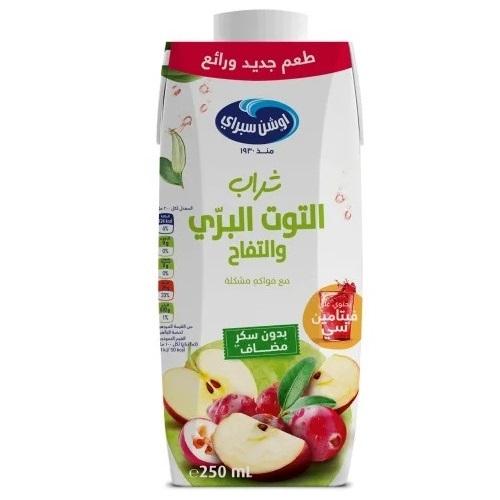 Ocean Spray Cranberry and Apple with Mixed Fruit Juice No Sugar Added 250ml