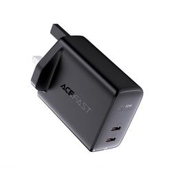 Acefast A12 Dual Type C Charger 40W Black No.15875