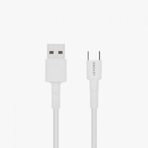 ليفوري كابل Type C الى لايتنينج بطول 1.8م بلاستيك ابيض رقم.15461