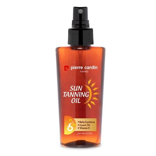 Pierre Cardin Sun Tanning Oil with SPF 6 Low Protection 125ml No.48150