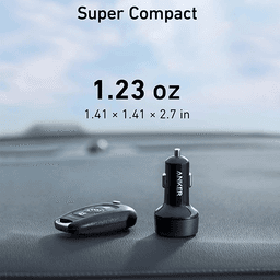 انكر باور درايف شاحن سيارة Type C PD وUSB IQ سريع 20واط رقم.12020
