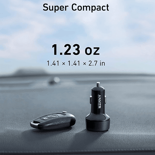 انكر باور درايف شاحن سيارة Type C PD وUSB IQ سريع 20واط رقم.12020