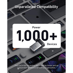 Anker 733 2in1 Power Bank 10000mAh and Wall Charger 65W with Daul Port Type C and Port USB No.14434