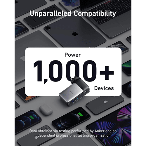 Anker 733 2in1 Power Bank 10000mAh and Wall Charger 65W with Daul Port Type C and Port USB No.14434
