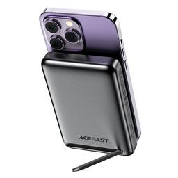Acefast M6 Power Bank Magnetic Wireless Charging 10000mAh 20W with Foldable Kickstand Black No.15924