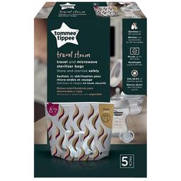 Tommee Tippee Made for Me Travel and Microwave Steriliser Bags 5Pcs Model No.TT423595