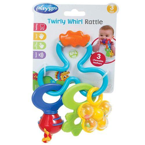 Playgro Twirly Whirl Rattle Model No.PG0188283