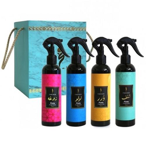 Fakher Air Freshener Different Scents 250ml 4Pcs
