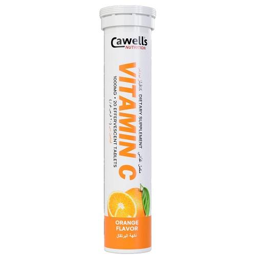 Cawells Vitamin C Sparkling Orange Flavor 20Tablets