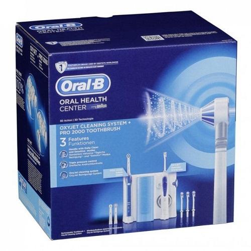 Oral B Oxyjet Irrigation and Oral B Pro 2000 Toothbrush