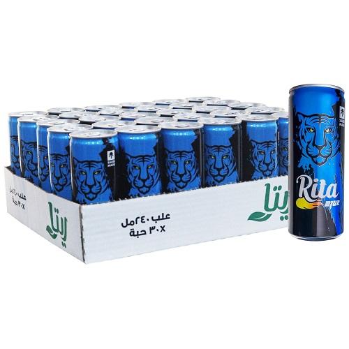 Rita Blue Soft Drink 240ml 30Pcs