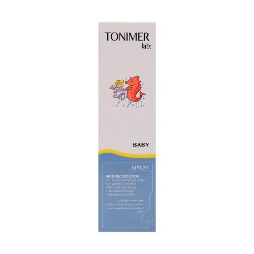 Tonimer Lab Baby Spray for Nasal Hygiene and to Removes Accumulated Debris 100ml