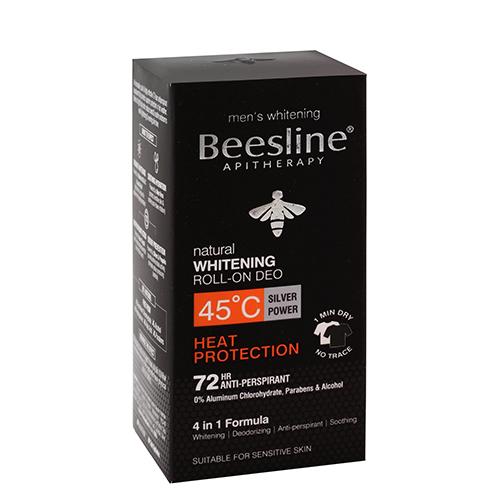 Beesline Whitening Roll on Deodorant 45 Celsius Degree Heat Protection for Men 50ml