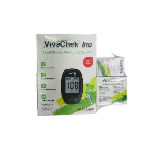 VivaCheck Blood Glucose Monitoring System 50Test Strips
