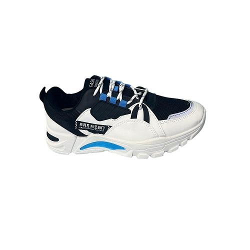 Fashion Men Shoes Black and Blue Model No.Zm 98