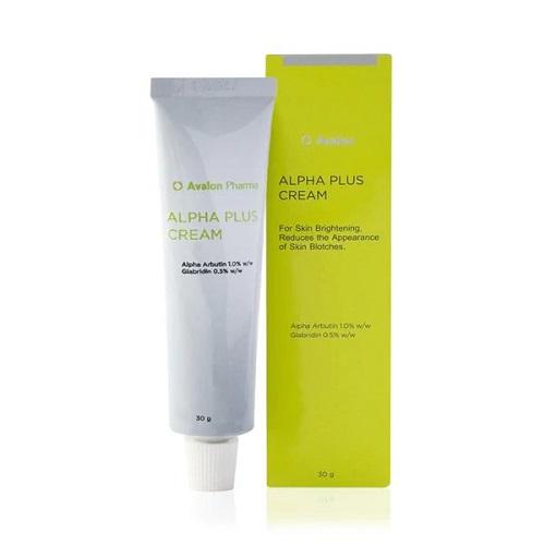 Avalon Pharma Alpha Plus Cream for Skin Brightening and Reduce Blotches 30g