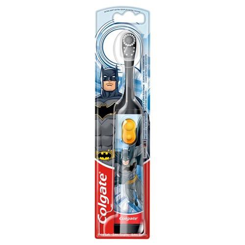Colgate Battery Powered Toothbrush for Kids Very Soft Batman 1Pcs