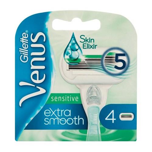 Gillette Machine Venus Perskin Sensitive Proskin 4Pcs