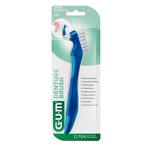 Sunstar Gum Denture Toothbrush with Dual Separate Heads