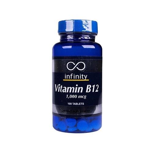 Infinity Vitamin B12 1000mcg Dietary Supplements 100Tablets