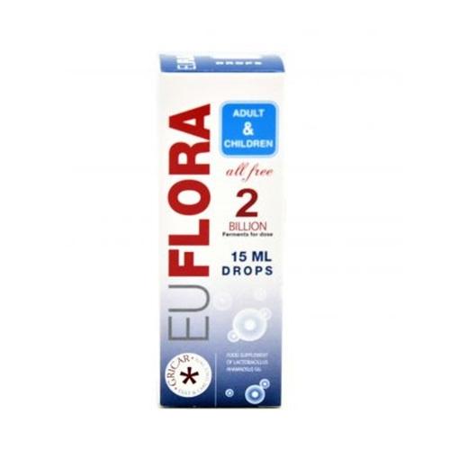 Euflora Drops Dietary Supplement for Gastrointestinal Health for Adults and Children 15ml