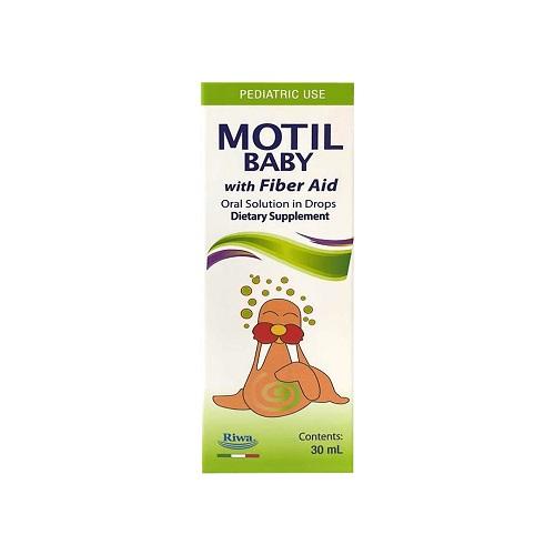 Riwa Motil Baby with Fiber Aid Oral Solution in Drops 30ml