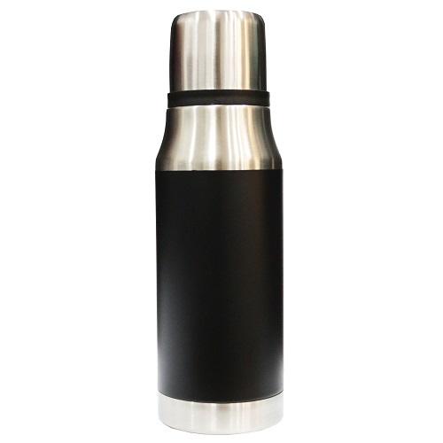 Stainless Steel Pot Hot & Cold Black 750ml No.1567-12