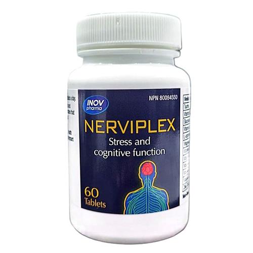 Inov Pharma Nerviplex for Treating Stress and Cognitive Functions Dietary Supplement 60Tablets
