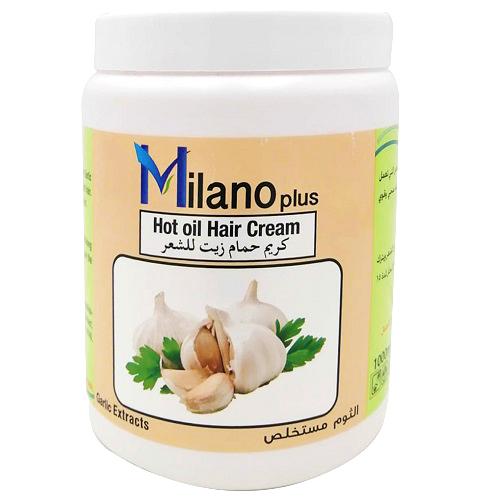 Milano Plus Hot Oil Hair Cream Garlic Extracts 1000ml